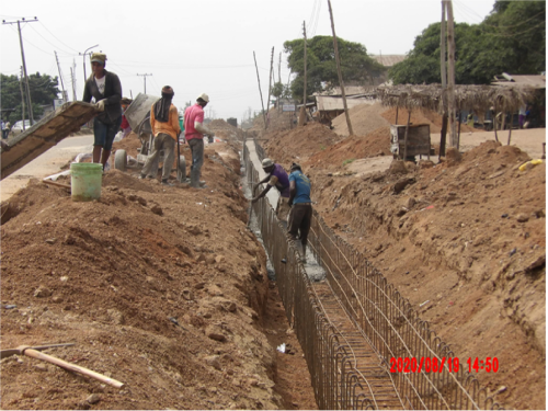 CONSTRUCTION OF LINE DRAIN AT AKODA-EDE ROAD, OSUN STATE 2